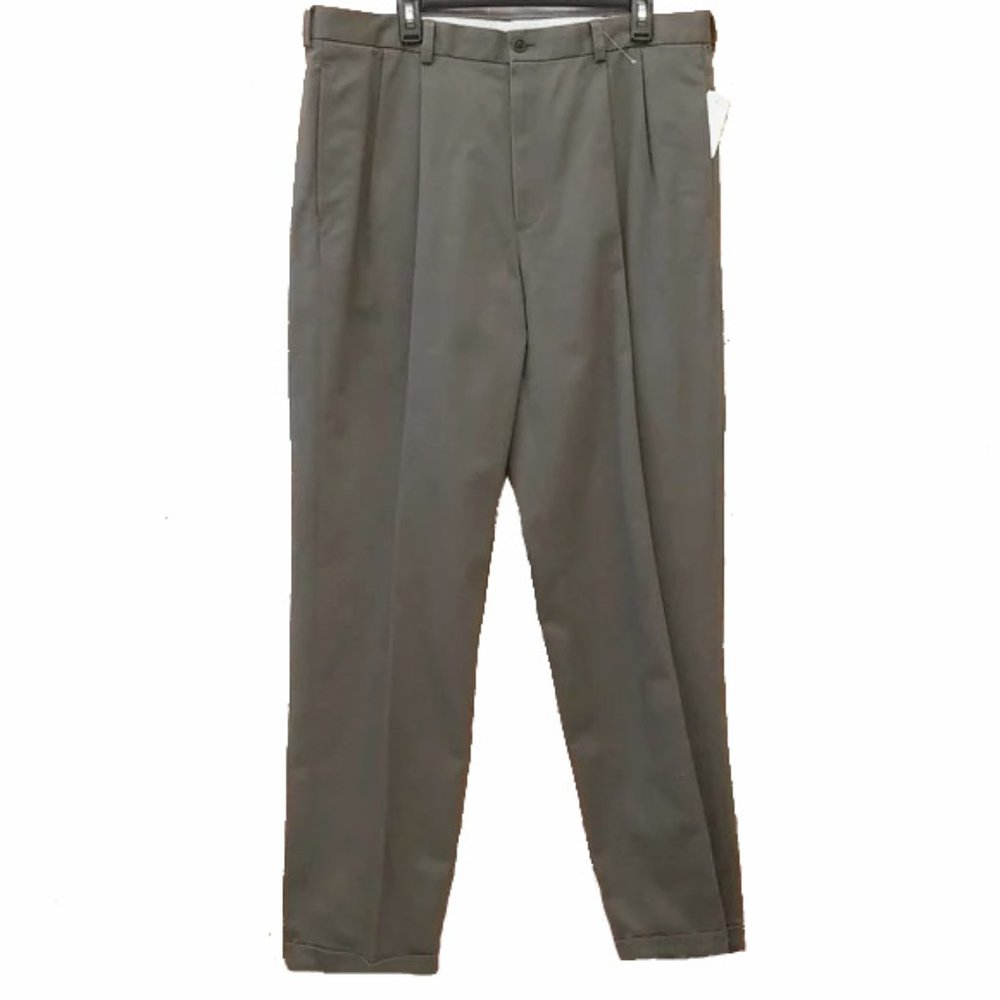 NEW! Brooks Brothers Elliot Advantage Wrinkle Free Chinos Pants! Brown 38 x 34